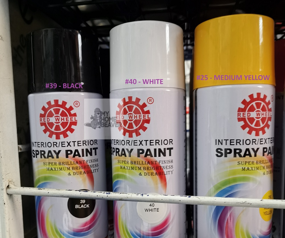 Red leather hotsell spray paint